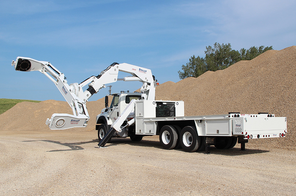 Xe cẩu chuyên dụng bánh lốp