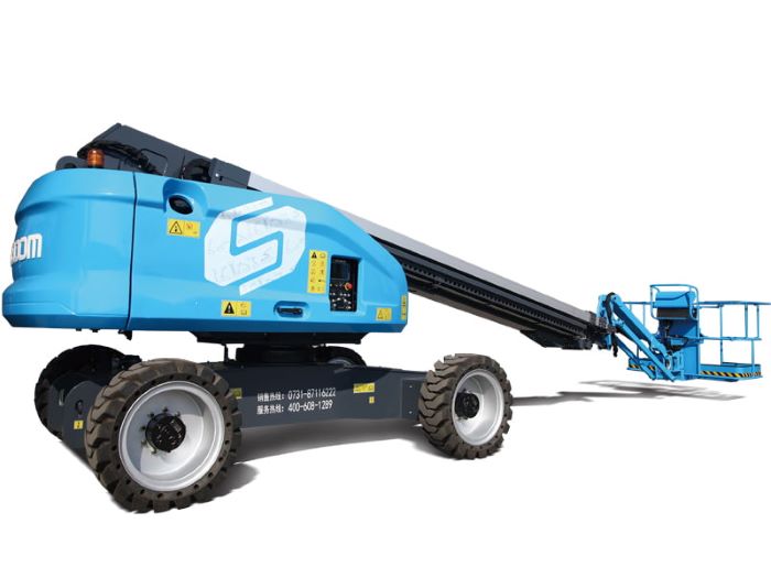 Xe nâng người 18m Sinoboom được trang bị đầy đủ các tính năng an toàn