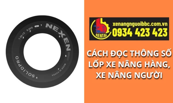 Đọc thông số lốp xe là một kỹ năng cần thiết đặc biệt trong ngành logistics