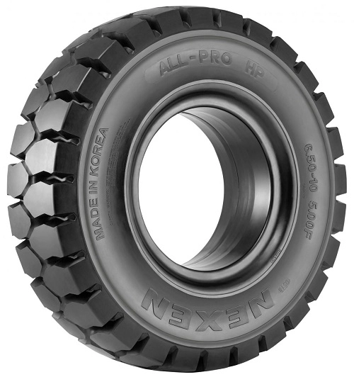 Lốp hơi xe nâng có độ đàn hồi và khả năng chống sốc rất tốt