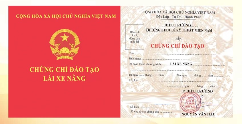Vậy học lái xe nâng bao nhiêu tiền?