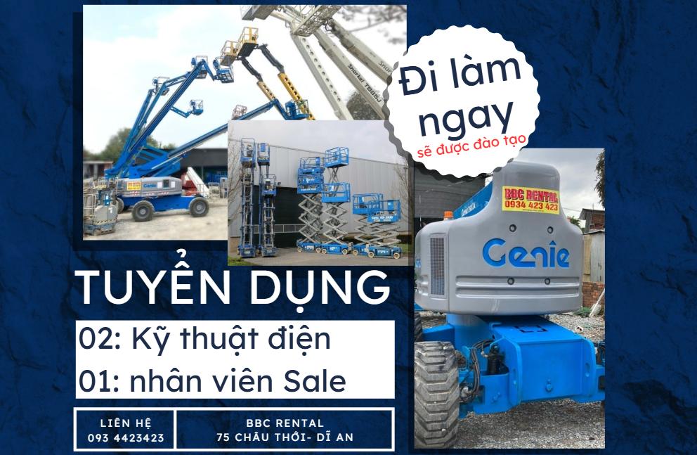 Tuyển dụng điện xe nâng